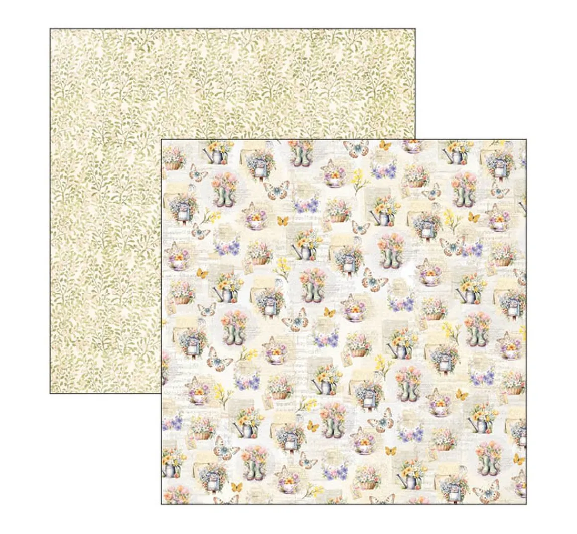 Discount Ciao Bella Scrapbook-Papier "Flower Shop"