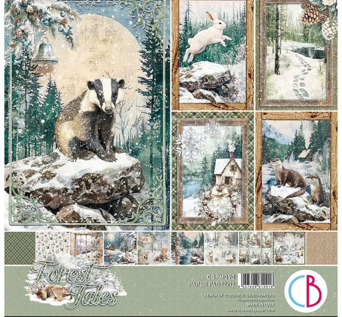 Ciao Bella Scrapbook-Papier "Forest Tales"
