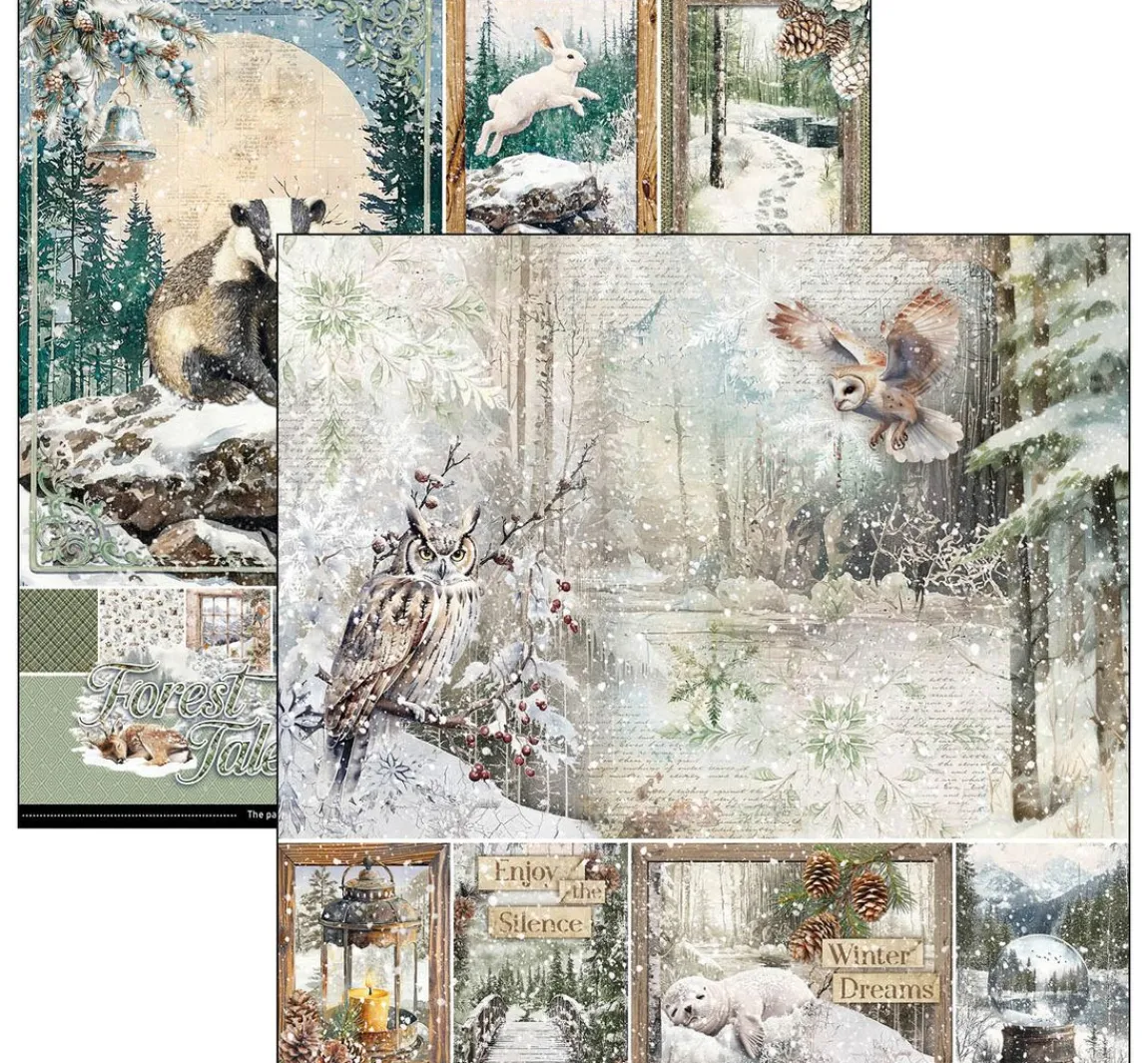 Ciao Bella Scrapbook-Papier "Forest Tales"