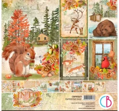 Ciao Bella Scrapbook-Papier "Into the Wild"