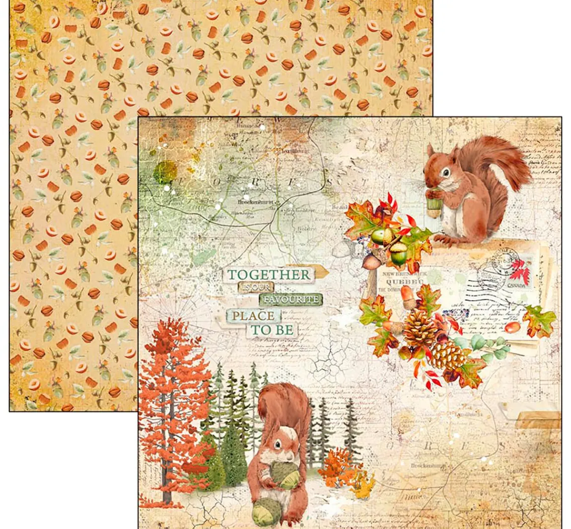 Ciao Bella Scrapbook-Papier "Into the Wild"