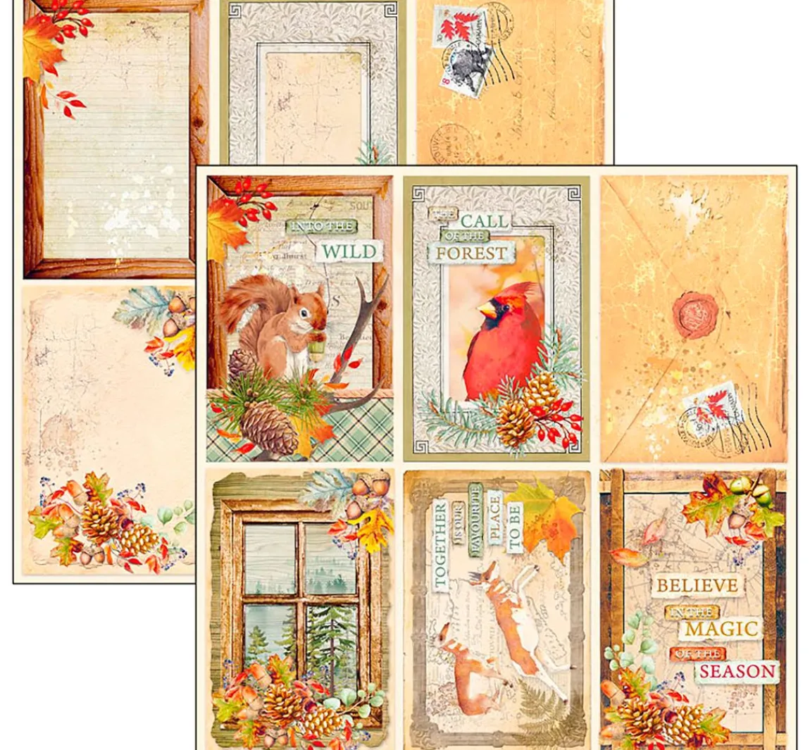 Ciao Bella Scrapbook-Papier "Into the Wild"