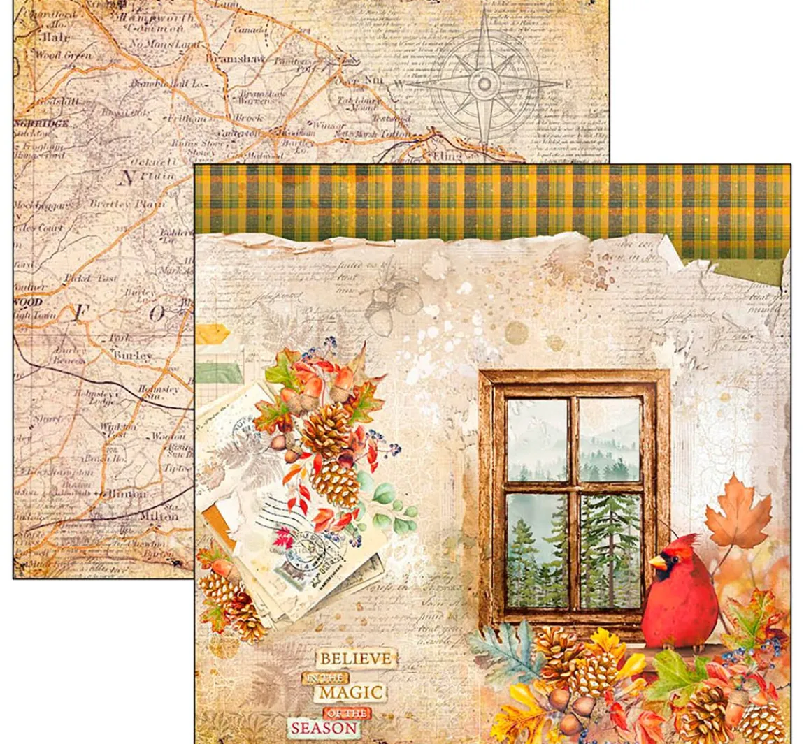Ciao Bella Scrapbook-Papier "Into the Wild"