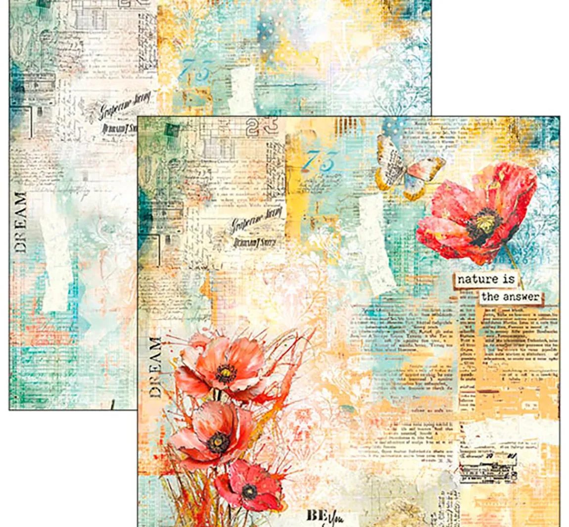 Sale Ciao Bella Scrapbook-Papier "Majestic Dream"