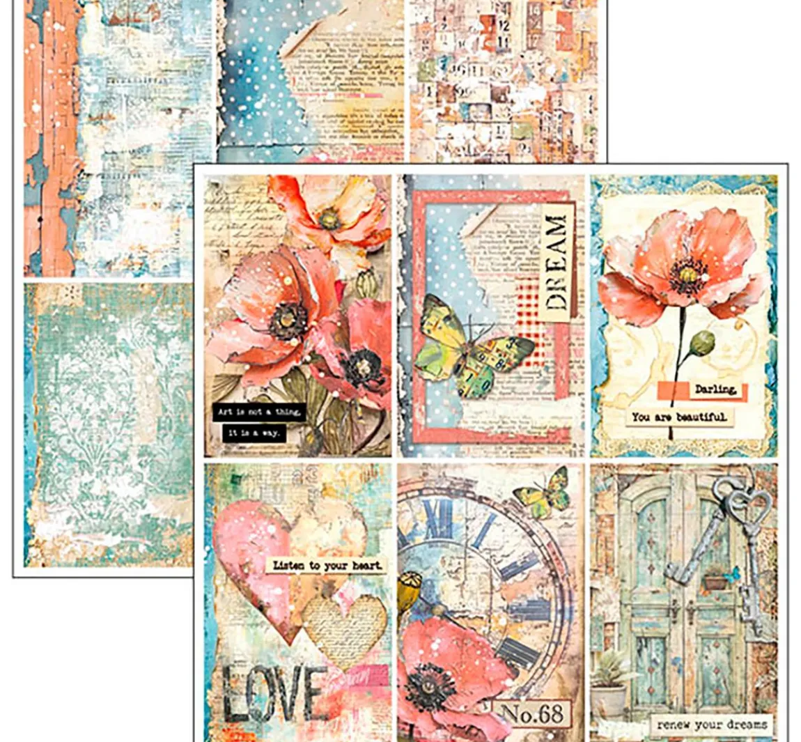 Sale Ciao Bella Scrapbook-Papier "Majestic Dream"