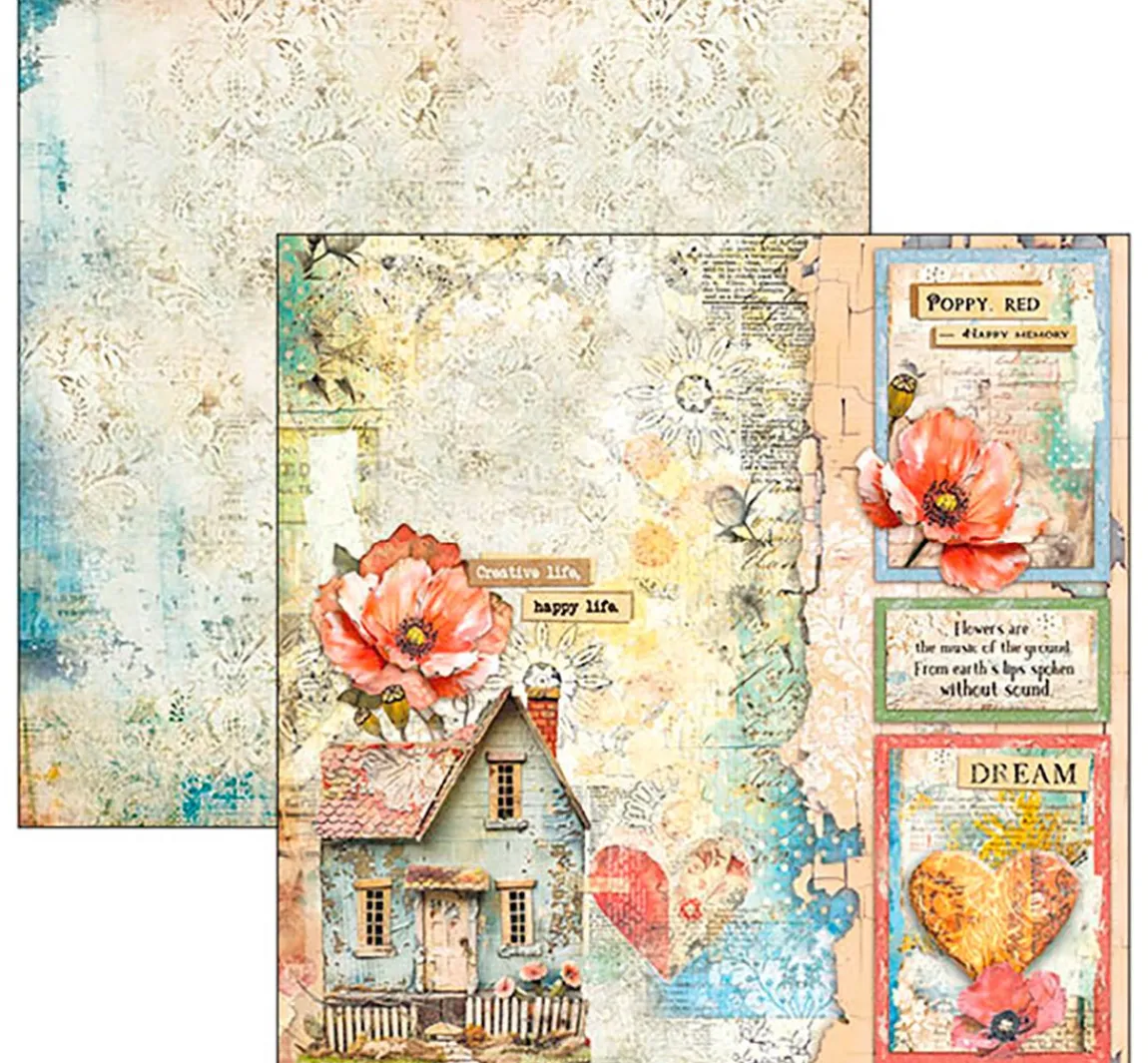 Sale Ciao Bella Scrapbook-Papier "Majestic Dream"