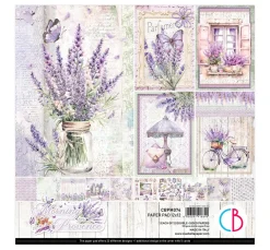 Best Ciao Bella Scrapbook-Papier "Morning in Provence"