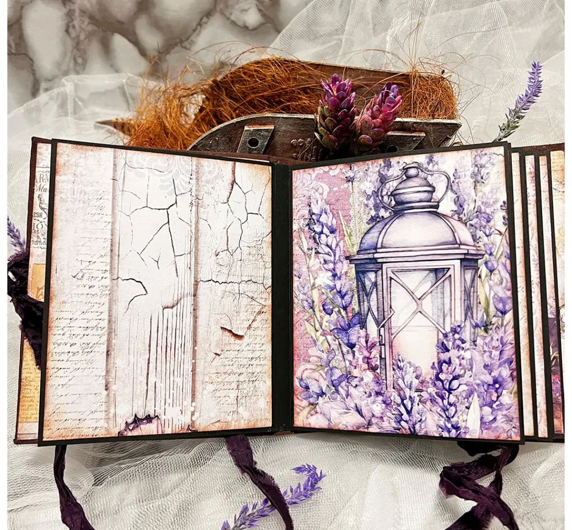 Best Ciao Bella Scrapbook-Papier "Morning in Provence"