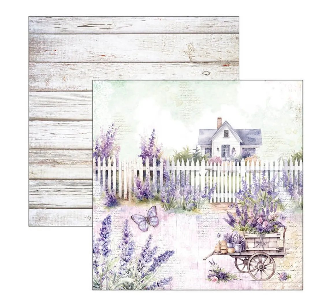 Best Ciao Bella Scrapbook-Papier "Morning in Provence"