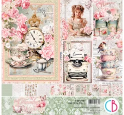 Hot Ciao Bella Scrapbook-Papier "Timeless Moments"