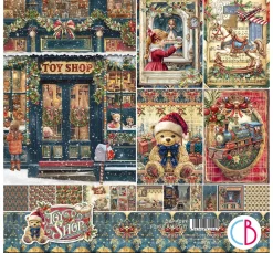 Hot Ciao Bella Scrapbook-Papier "Toy Shop"