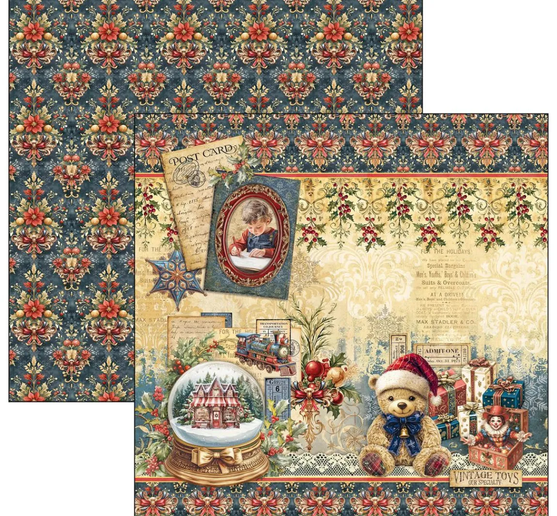 Hot Ciao Bella Scrapbook-Papier "Toy Shop"