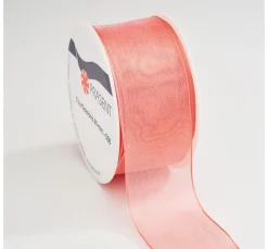 Best PRÄSENT Seidenband "Koralle"