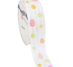 Clearance PRÄSENT Seidenband "Ostern"