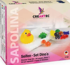 CREARTEC Seifen-Set "Dinos"