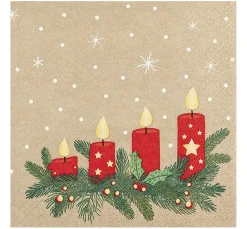 Discount HOME FASHION Serviette "Advent Lights"