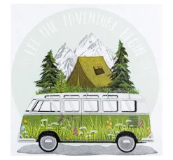 Clearance HOME FASHION Serviette "Adventure"
