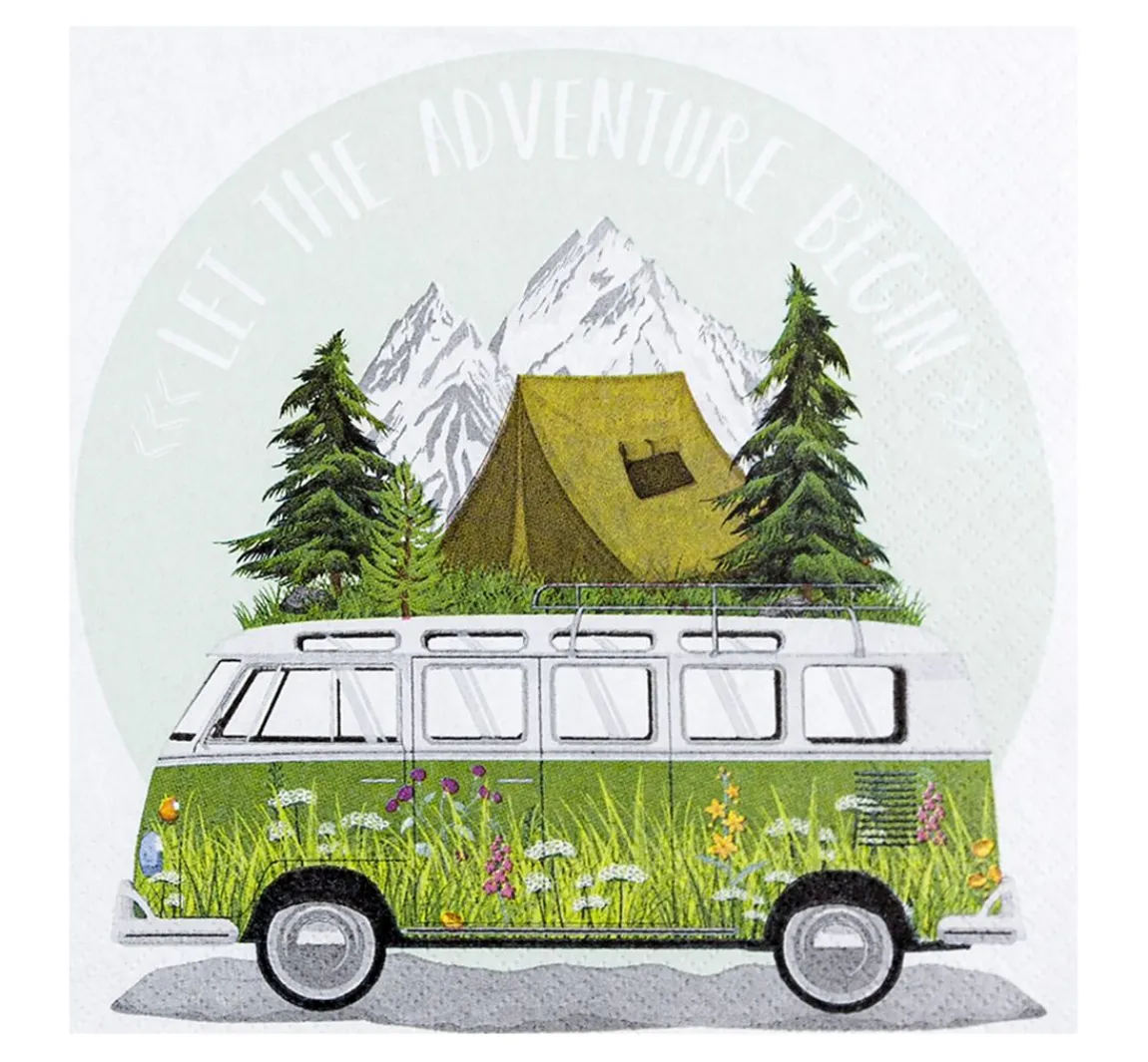 Clearance HOME FASHION Serviette "Adventure"