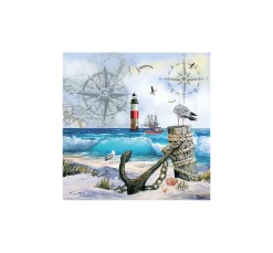 New Ambiente Serviette "Ankerplatz"