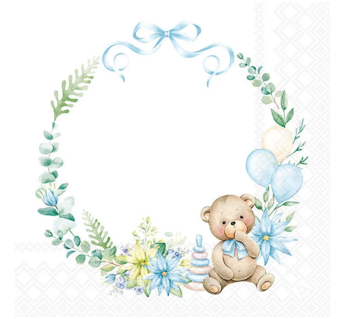Hot Ambiente Serviette "Baby Teddy"
