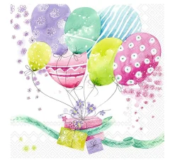 Hot IHR Serviette "Ballon Mix"