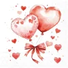 Hot Ambiente Serviette "Balloon Hearts"