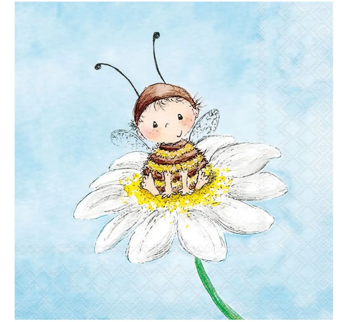Sale Ambiente Serviette "Bee Child"