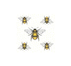 New Ambiente Serviette "Bienen"