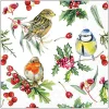 Outlet Ambiente Serviette "Birds in Winter"