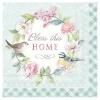 Hot IHR Serviette "Bless this home"