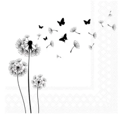 Outlet Ambiente Serviette "Blowing Away"