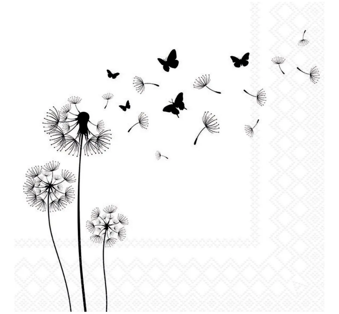 Outlet Ambiente Serviette "Blowing Away"