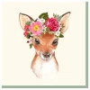 Sale Paper+Design Serviette "Blumen Reh"