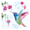 New IHR Serviette "Bunter Kolibri"