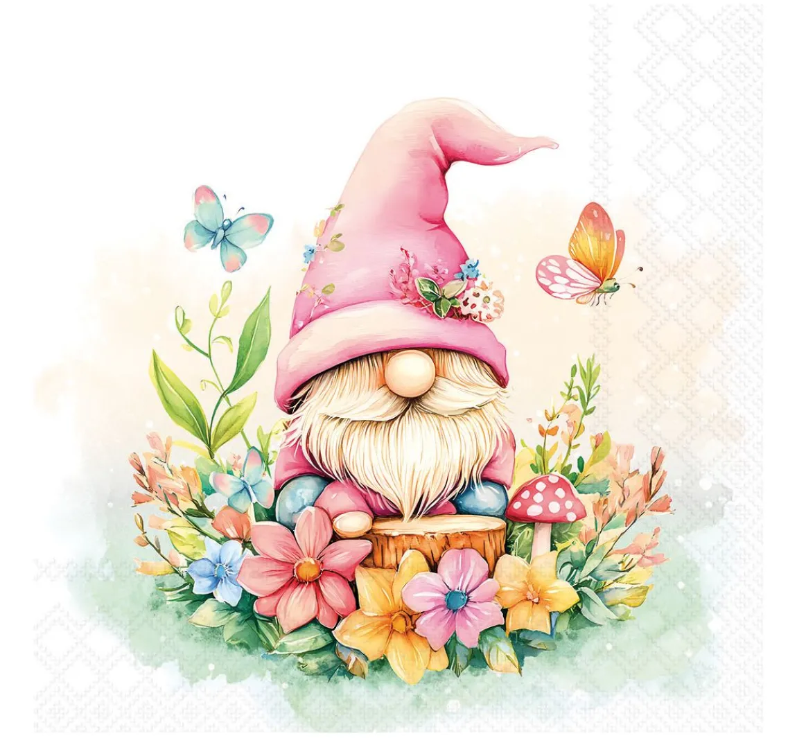 Ambiente Serviette "Charming Gnome"