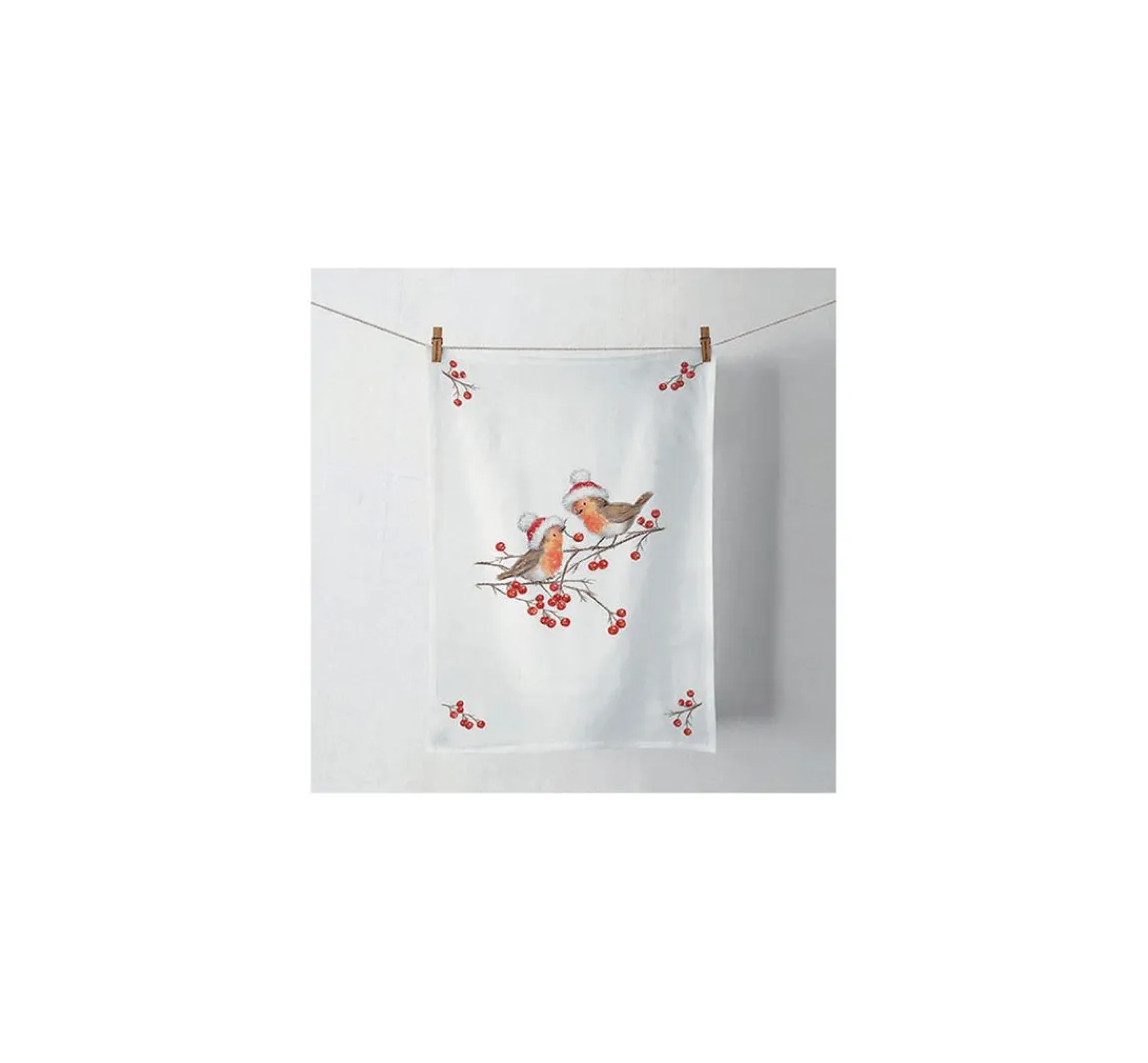 New Ambiente Serviette "Christmas Robins"