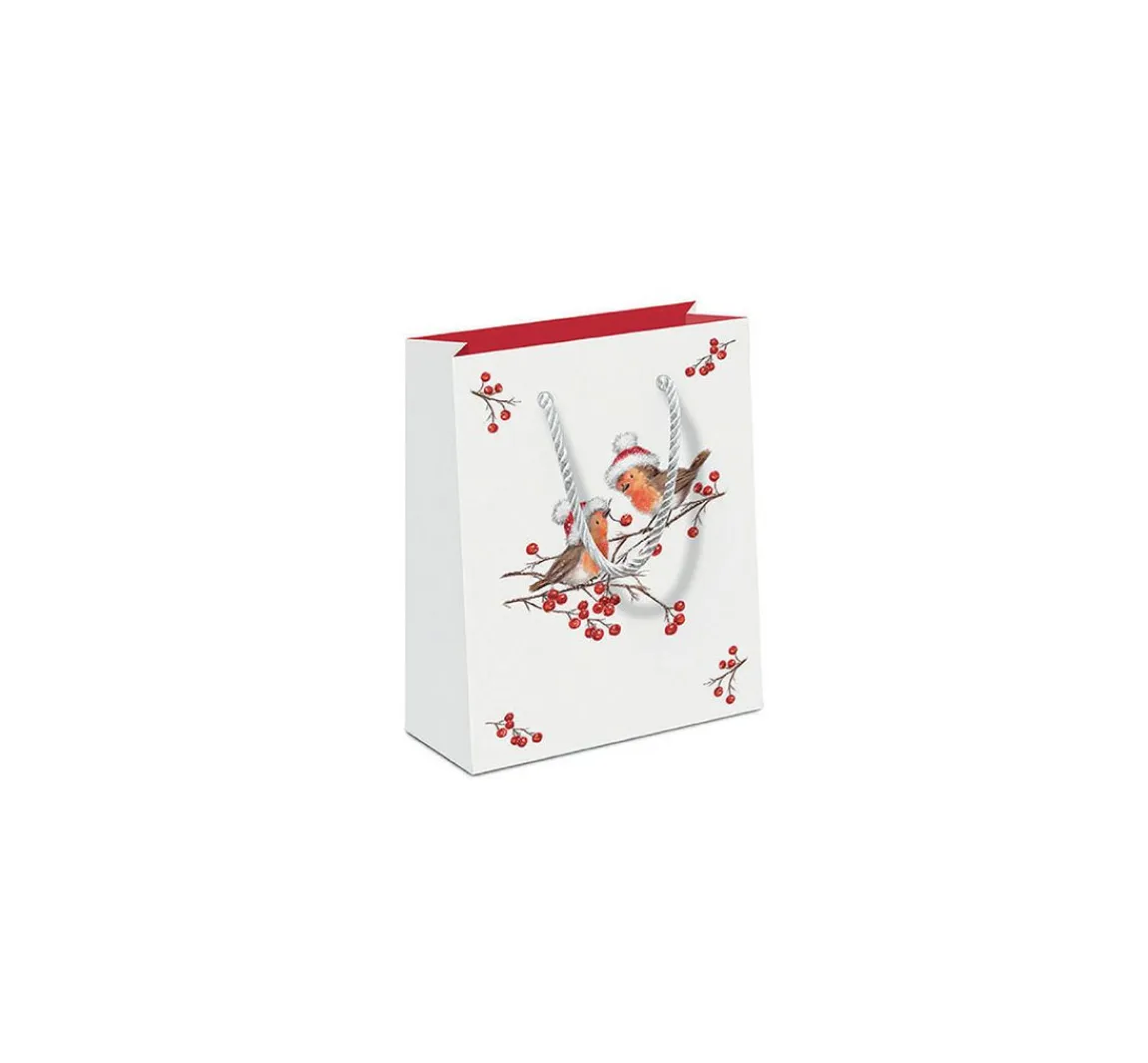 New Ambiente Serviette "Christmas Robins"