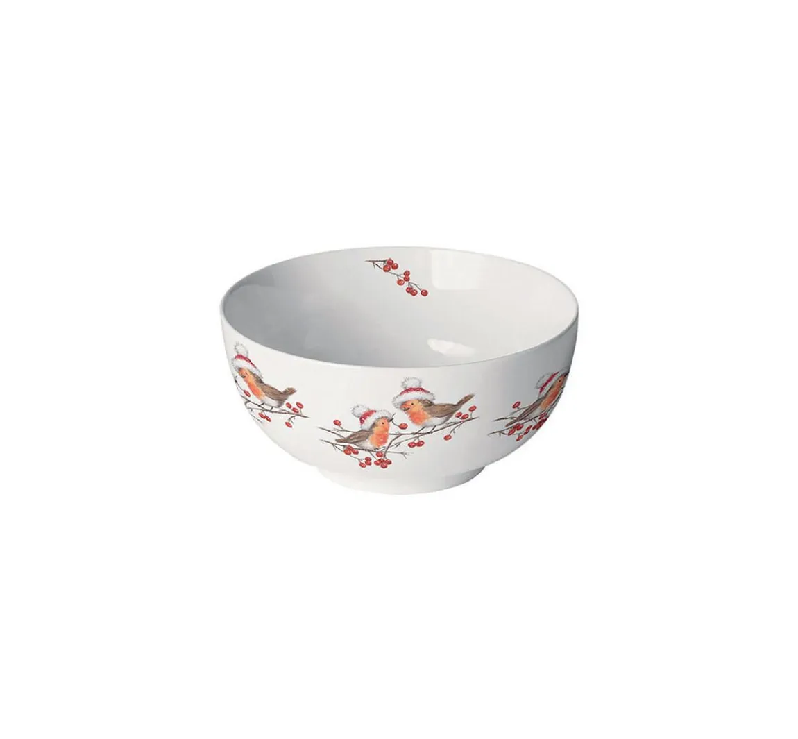 New Ambiente Serviette "Christmas Robins"
