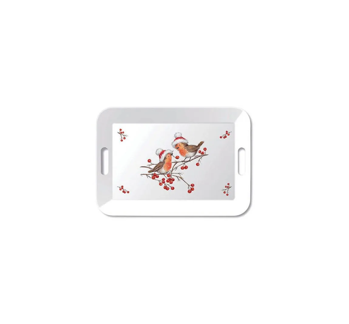 New Ambiente Serviette "Christmas Robins"