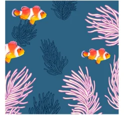 Outlet Paper+Design Serviette "Clownfische"