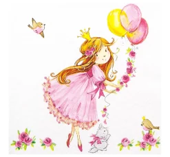 HOME FASHION Serviette "Cute Princess"