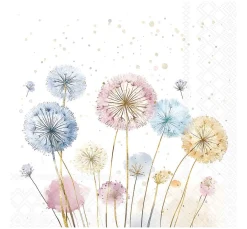 Discount Ambiente Serviette "Dandelions"