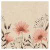 Outlet HOME FASHION Serviette "Delicate Flowers"