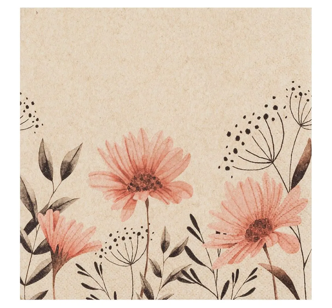 Outlet HOME FASHION Serviette "Delicate Flowers"
