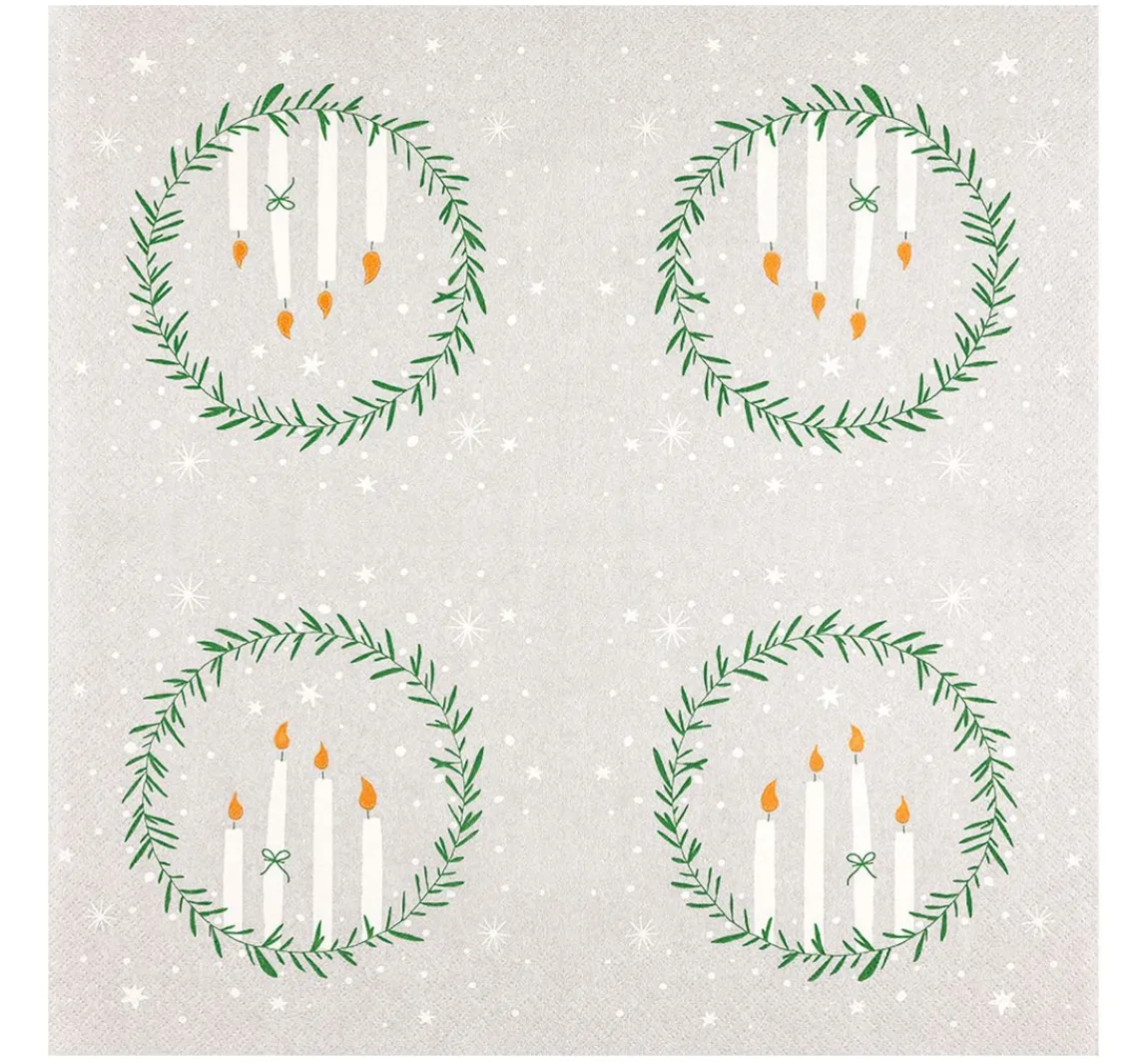 Discount HOME FASHION Serviette "Delicate Wreath"