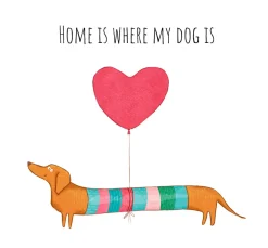 Discount Paper+Design Serviette "Dog Home"