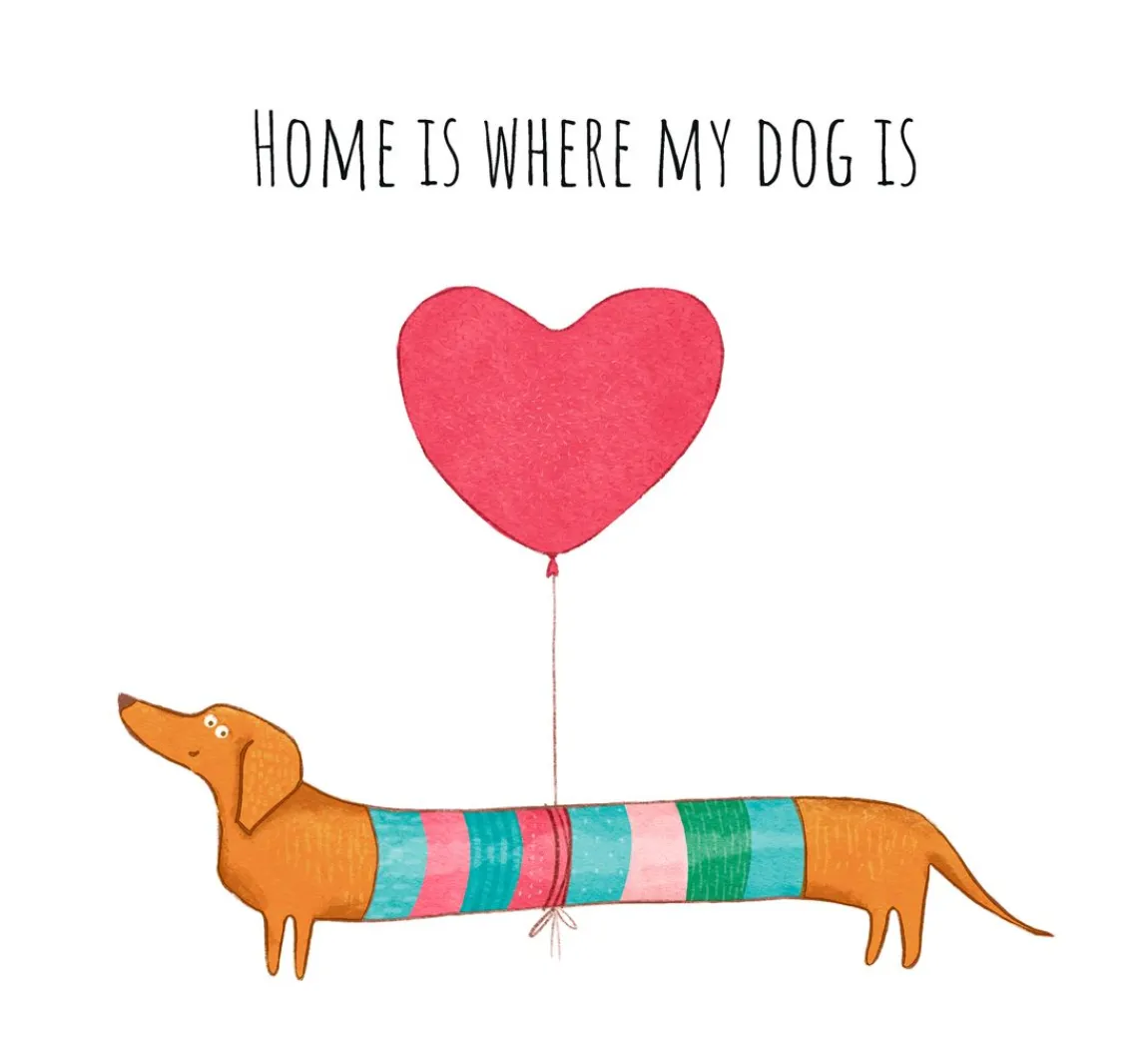 Discount Paper+Design Serviette "Dog Home"