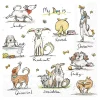 Outlet IHR Serviette "Emotion Dogs"
