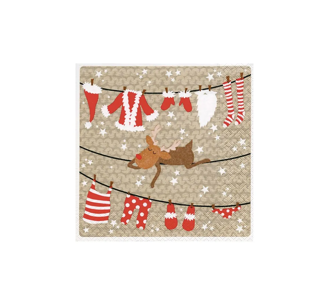 Best Paper+Design Serviette "Entspannte Weihnachten"