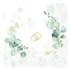 Best IHR Serviette "Eucalyptus Wedding"